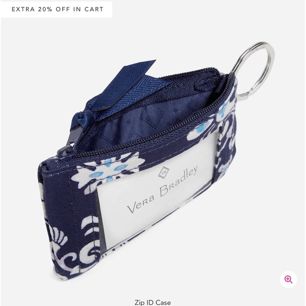 Vera Bradley - Patterned Zip ID Case - NWT